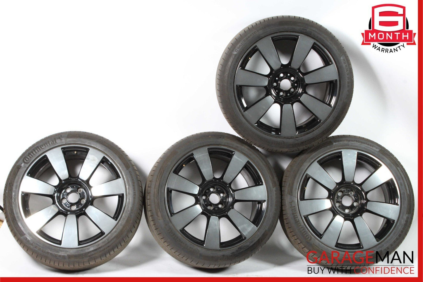 19-22 Rolls Royce Cullinan Complete Staggered 8.5x9.5 Wheel Tire Rim Set R22 OEM