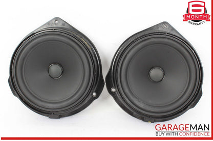 08-18 Mercedes W204 C250 Front Left and Right Side Door Audio Speaker Set OEM