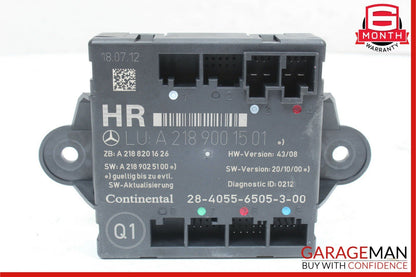 08-14 Mercedes W204 C250 C350 Rear Right Side Door Control Module 2189001501 OEM