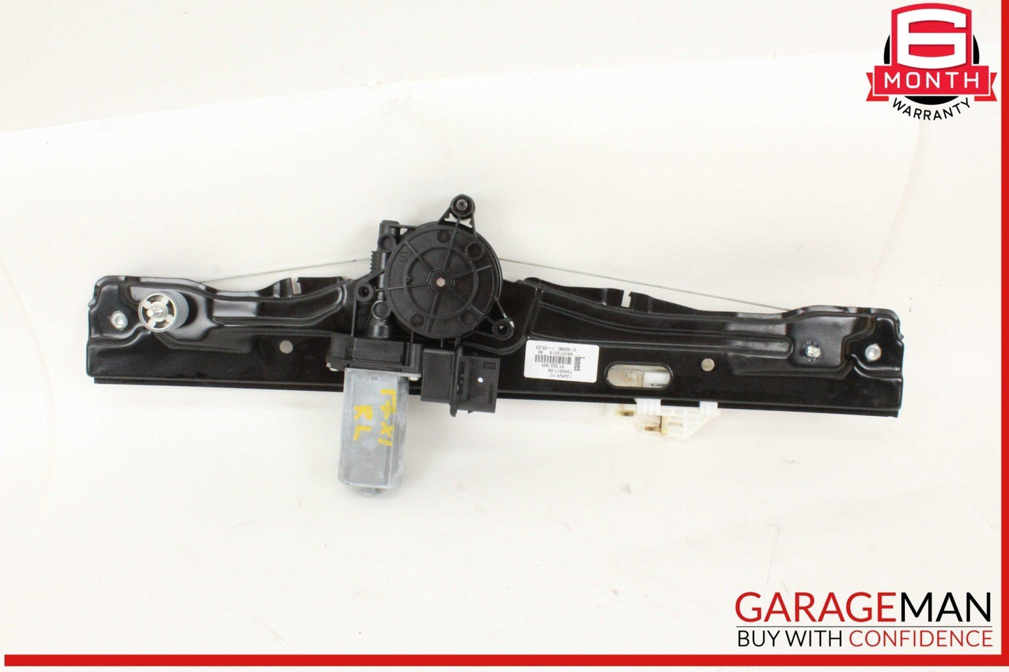 16-22 BMW X1 F48 Rear Left Driver Side Window Regulator w/ Motor 7349511 OEM