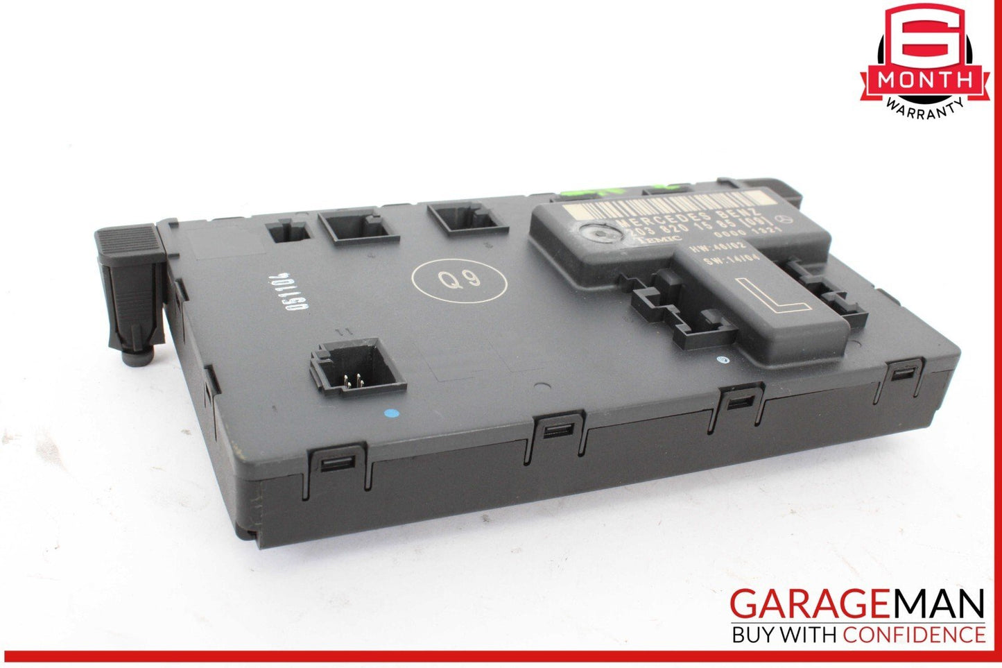 01-07 Mercedes W203 C350 Sport Front Left Side Door Control Module 2038201585