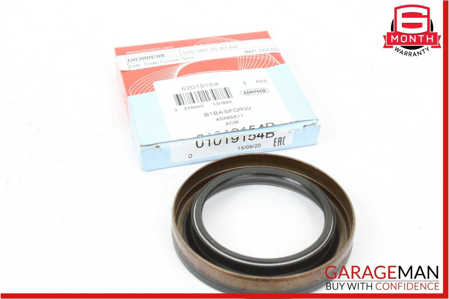 Corteco Rear Wheel Hub Seal Outlet Shaft Seal Differential Ring 82019154