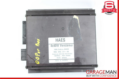 97-00 Porsche Boxster 986 HAES Radio Stereo Audio Amplifier Amp 98664531100 OEM