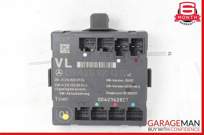 08-14 Mercedes W204 C250 E350 Front Left Driver Side Door Control Module OEM