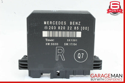 01-07 Mercedes W203 C280 C55 AMG Rear Right Side Door Controller Module Unit
