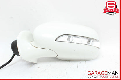 07-09 Mercedes W211 E350 Front Left Side Mirror Door Rear View White OEM