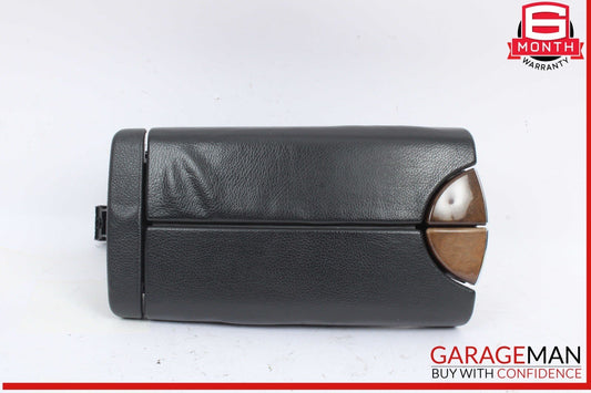 03-04 Mercedes W211 E320 E500 Center Console Arm Rest Storage Assembly Black OEM