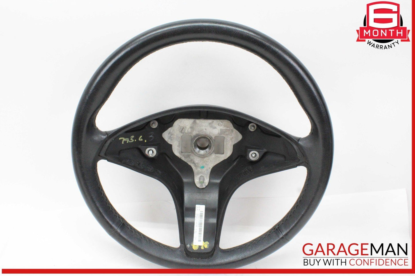 08-12 Mercedes X204 GLK350 4MATIC 3 Spoke Front Left Steering Wheel Black OEM