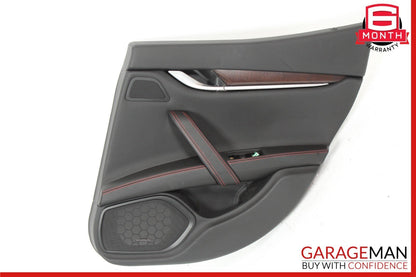 14-22 Maserati Ghibli M157 S Rear Right Side Interior Door Panel OEM