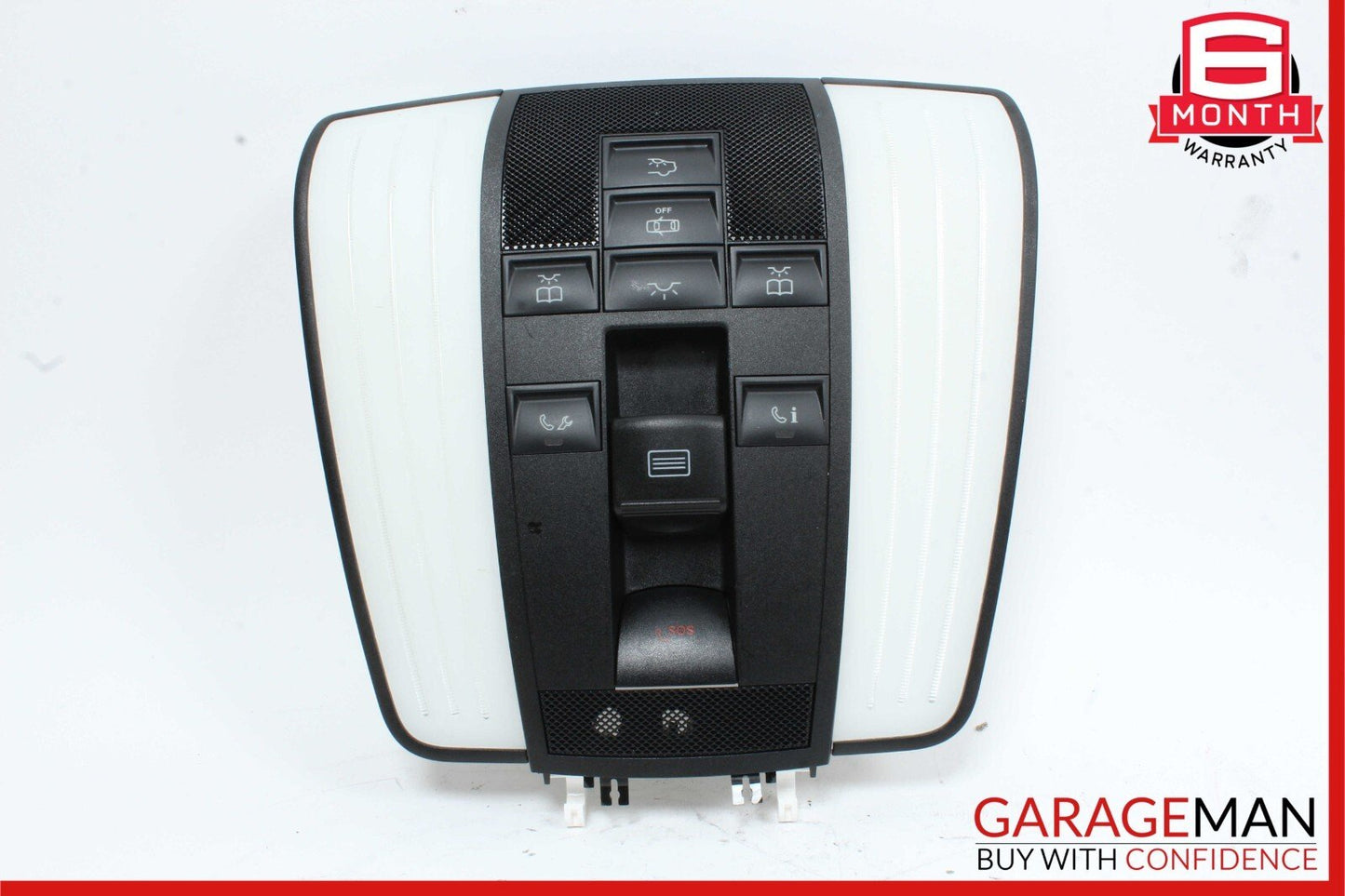 10-16 Mercedes W212 E350 4MATIC Front Overhead Dome Light Lamp Reading Map Black