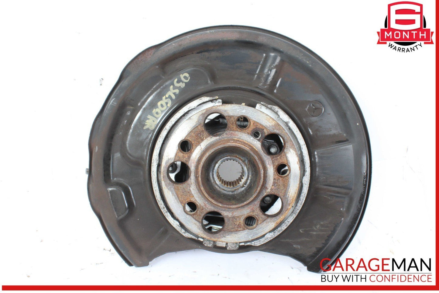 03-12 Mercedes R230 SL500 Rear Right Side Spindle Knuckle Wheel Hub OEM