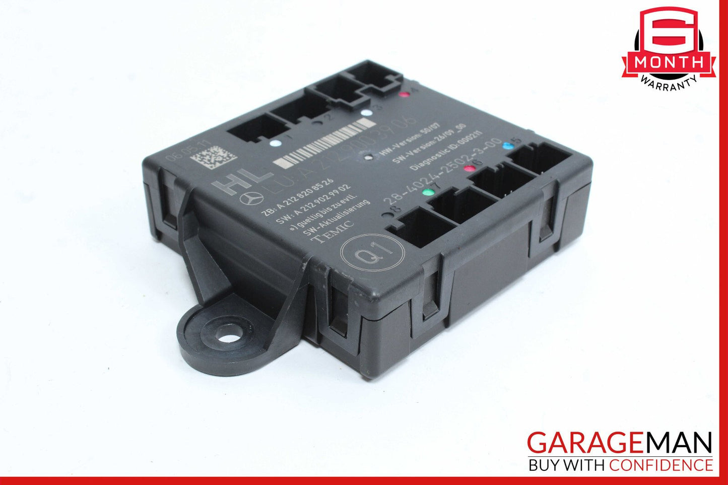 08-18 Mercedes W204 C300 C350 CLS550 Rear Left Side Door Control Module OEM