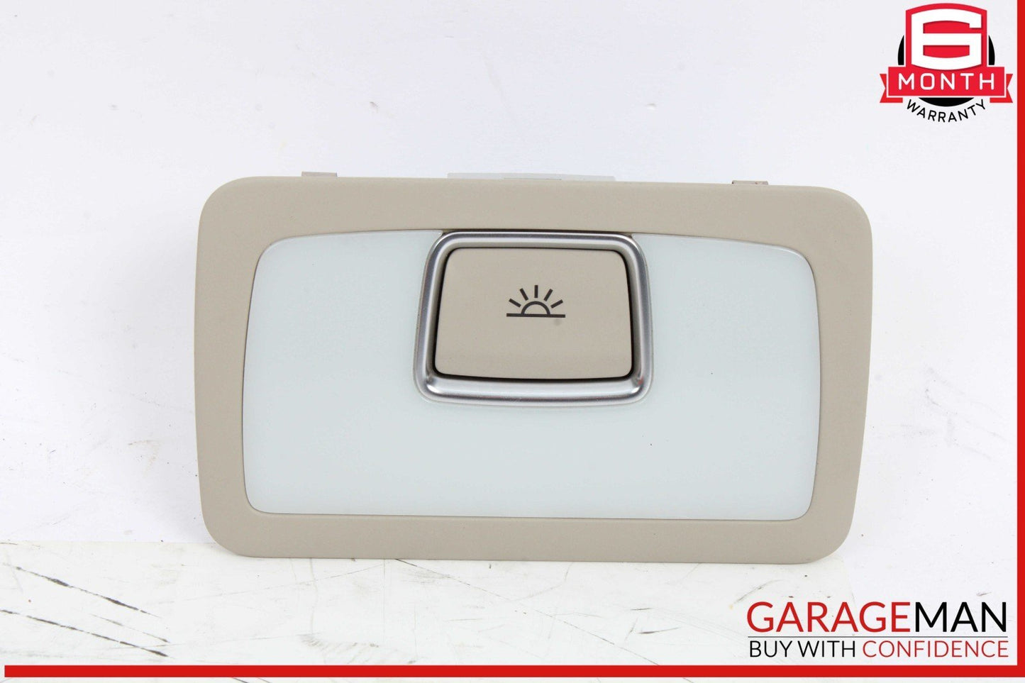07-15 Audi Q7 Rear Upper Overhead Interior Dome Light Lamp 4L0947124A OEM