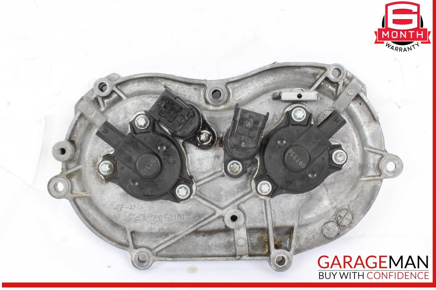 05-13 Mercedes W204 C300 S550 Front Right Engine Timing Chain Cover Plate OEM