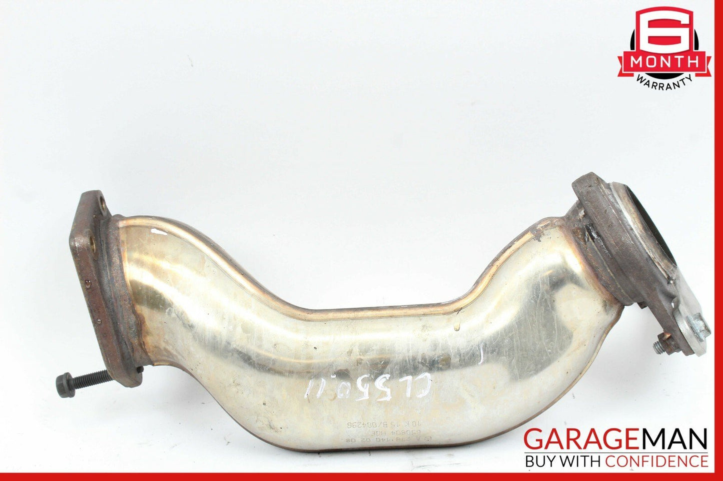 11-14 Mercedes W216 CL550 S550 Engine Exhaust Front Pipe Right Side OEM