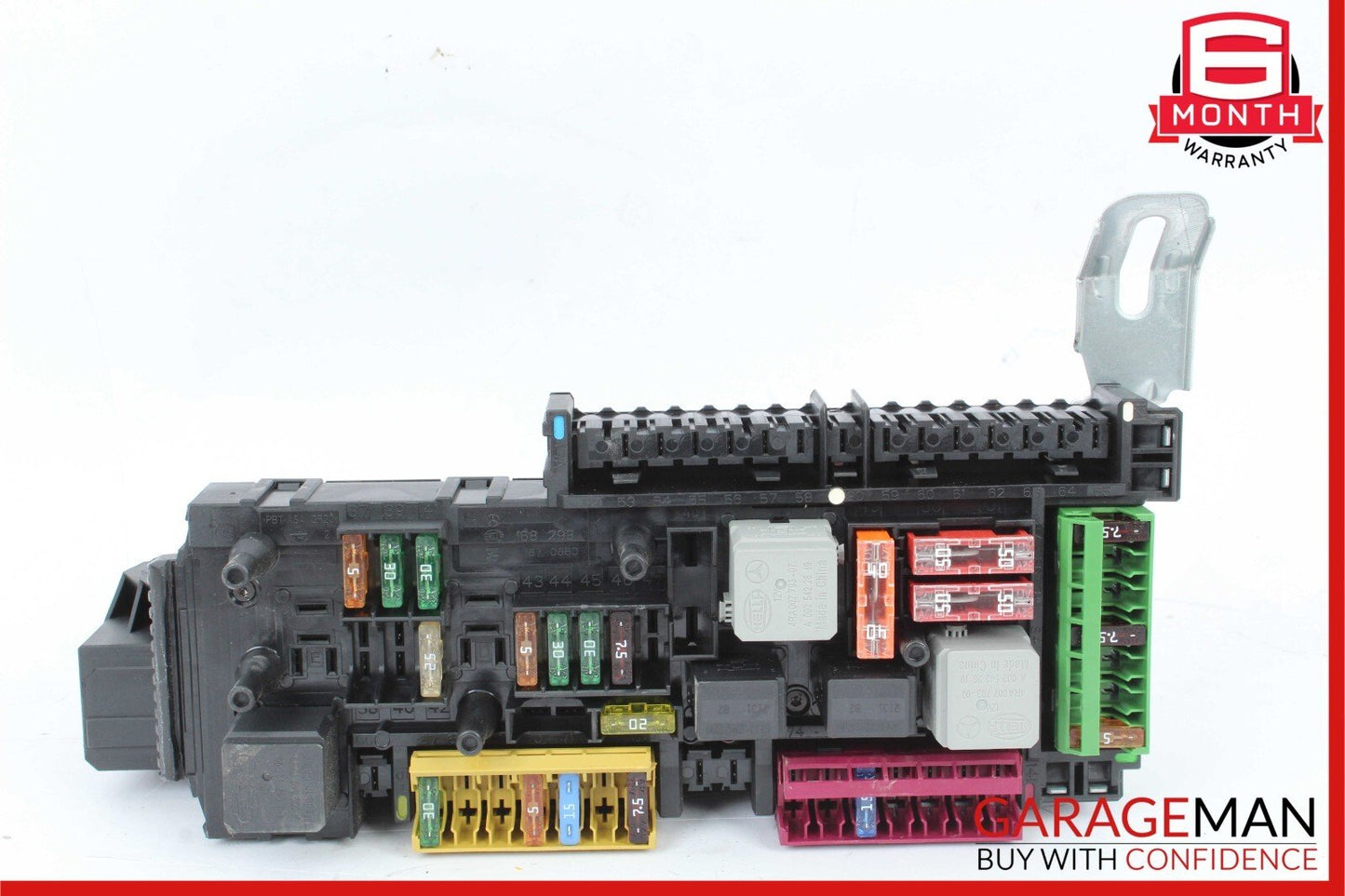 12-14 Mercedes W204 C250 C350 C63 AMG Rear SAM Module Relay Fuse Box Assembly