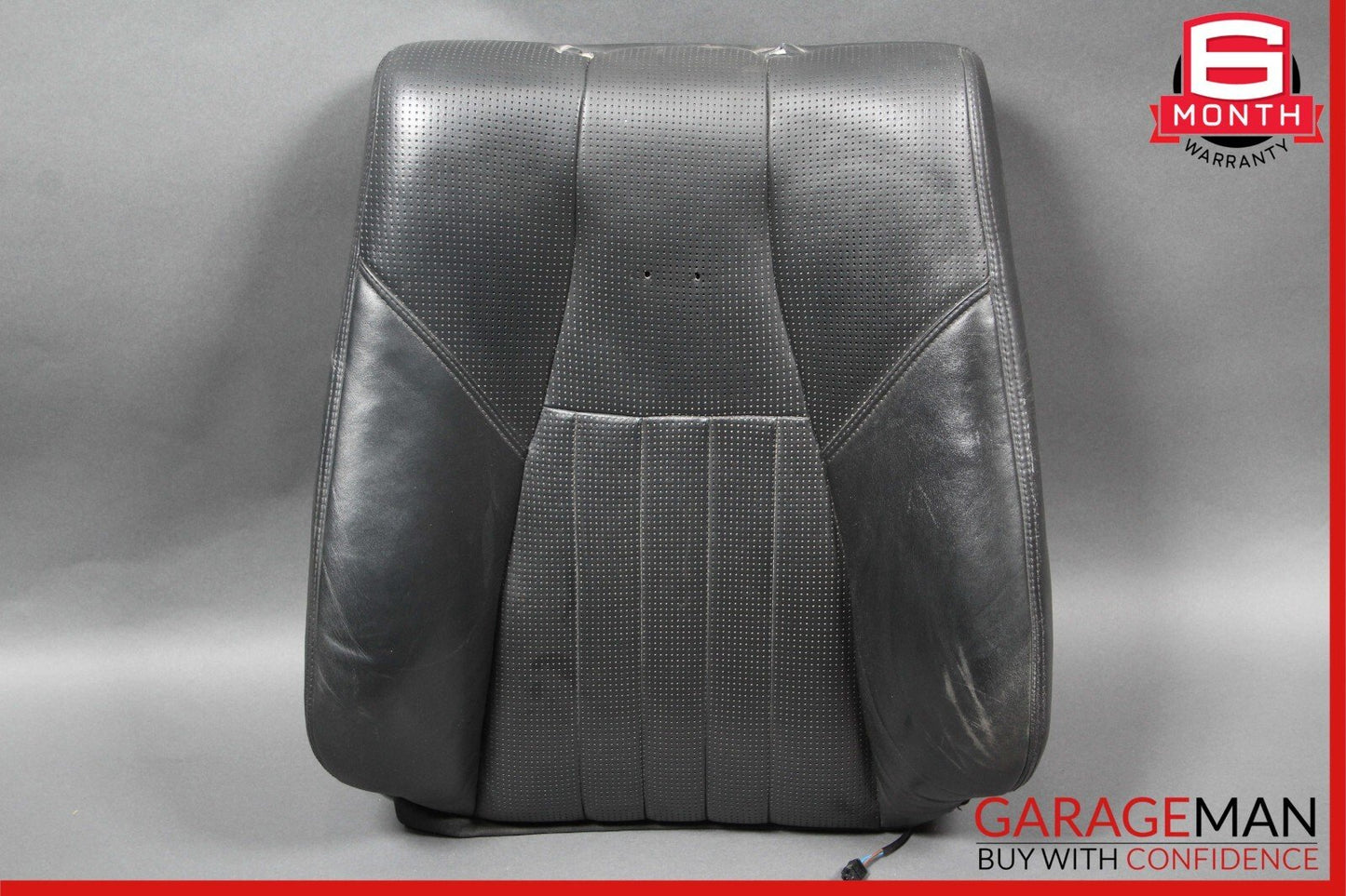 03-06 Mercedes W220 S55 AMG Front Right / Left Top Upper Seat Cushion Black