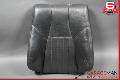 03-06 Mercedes W220 S55 AMG Front Right / Left Top Upper Seat Cushion Black