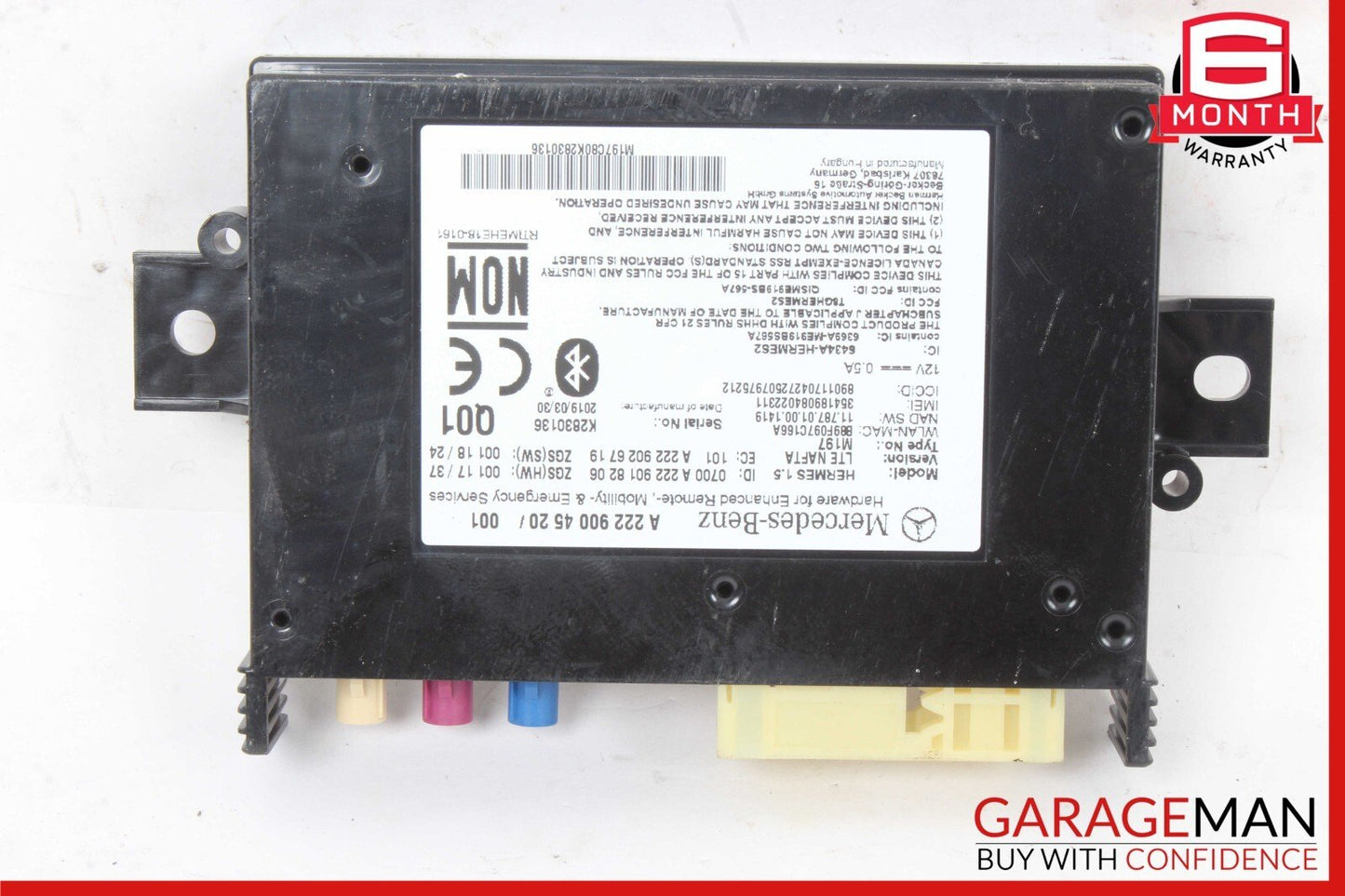 15-20 Mercedes X253 GLC300 Telematics Communication Bluetooth Control Module OEM