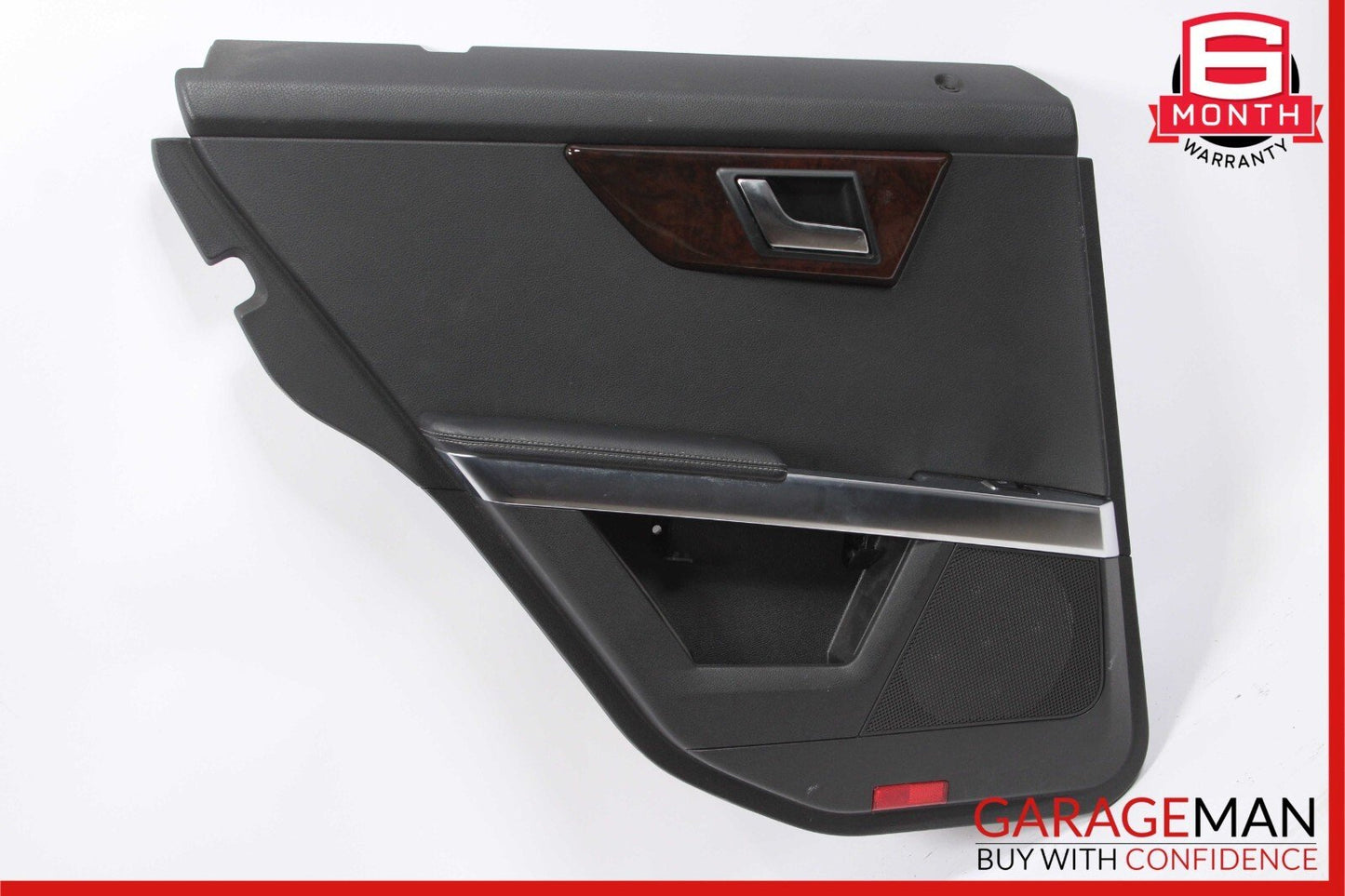 10-15 Mercedes X204 GLK250 GLK350 Rear Left Driver Interior Door Panel Black OEM