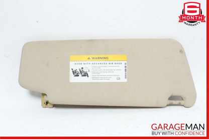 08-14 Mercedes W204 C300 Front Left Driver Side Sun Visor Sunvisor Shade OEM