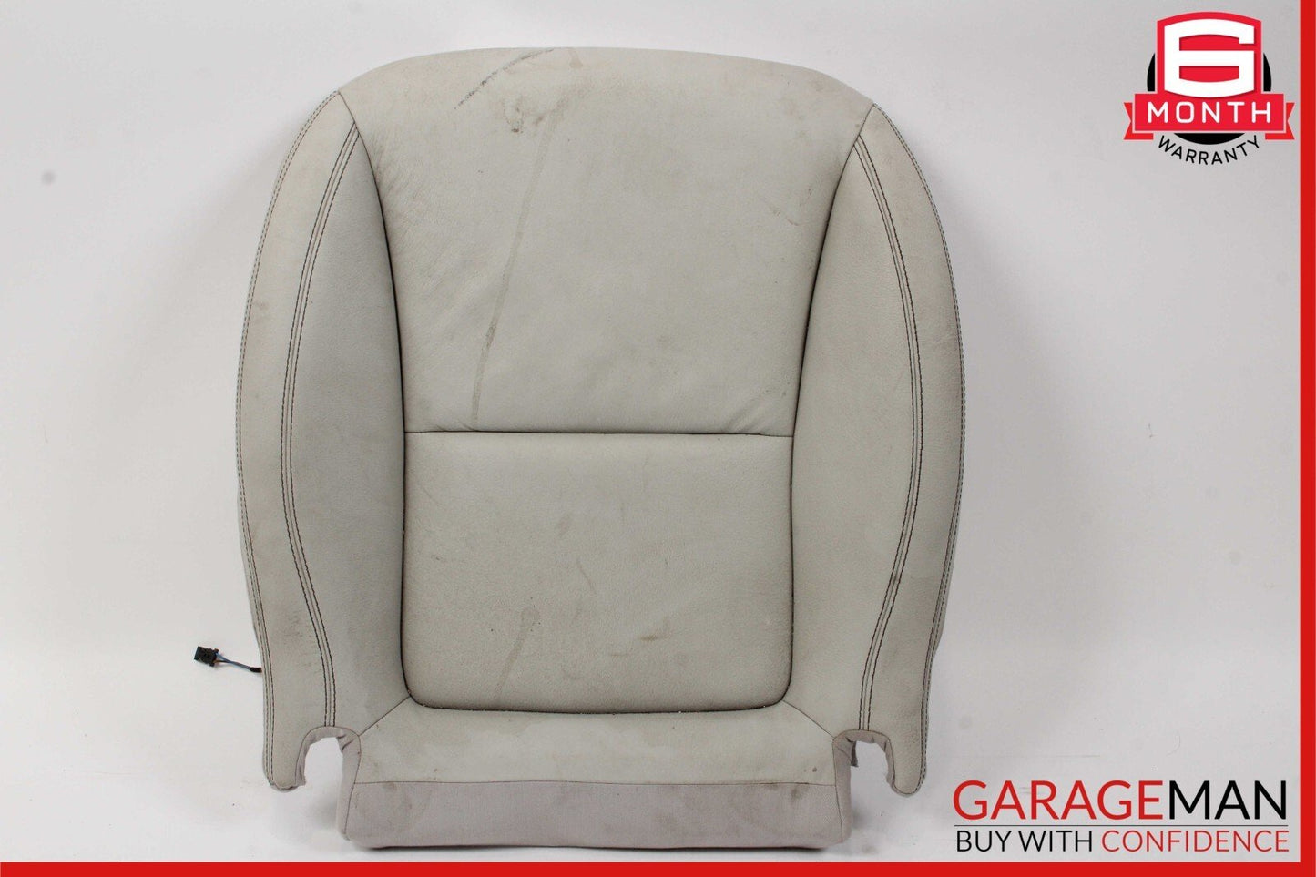 12-16 Mercedes R172 SLK250 Front Right Lower Bottom Seat Cushion Cover Gray OEM
