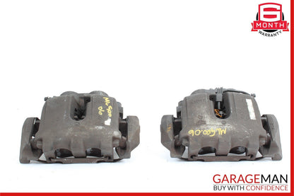 06-09 Mercedes W164 ML500 R350 Front Right & Left Brake Caliper Calipers Set OEM