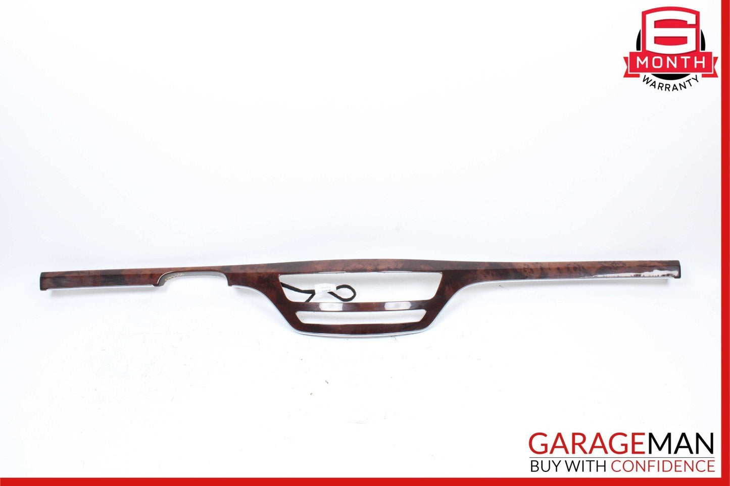 07-09 Mercedes W221 S550 Front Dashboard Dash Trim Panel Cover Bezel Wood