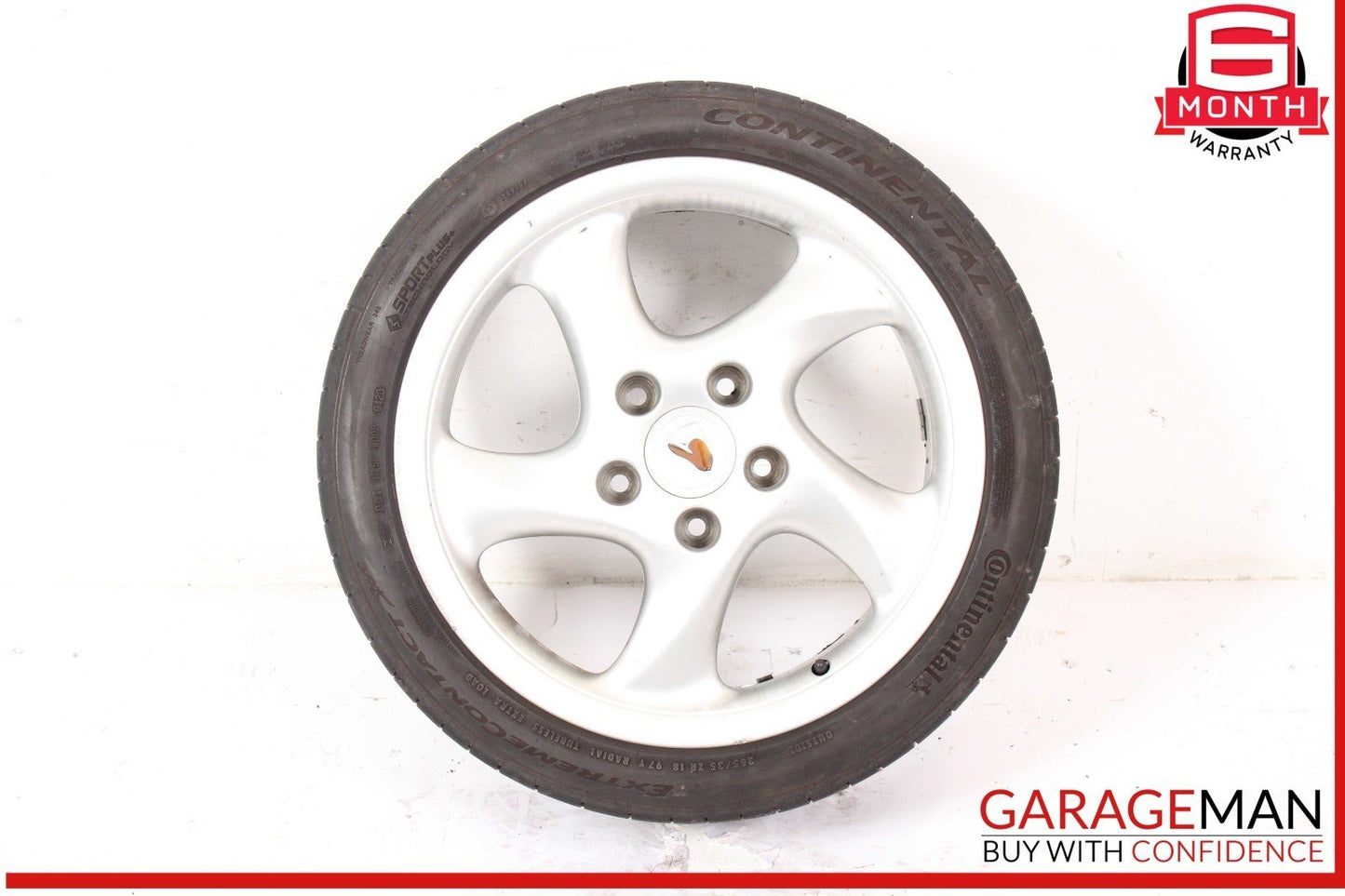 97-05 Porsche Carrera 911 996 Boxster 986 Rear Wheel Tire Rim 9Jx18 ET52 OEM