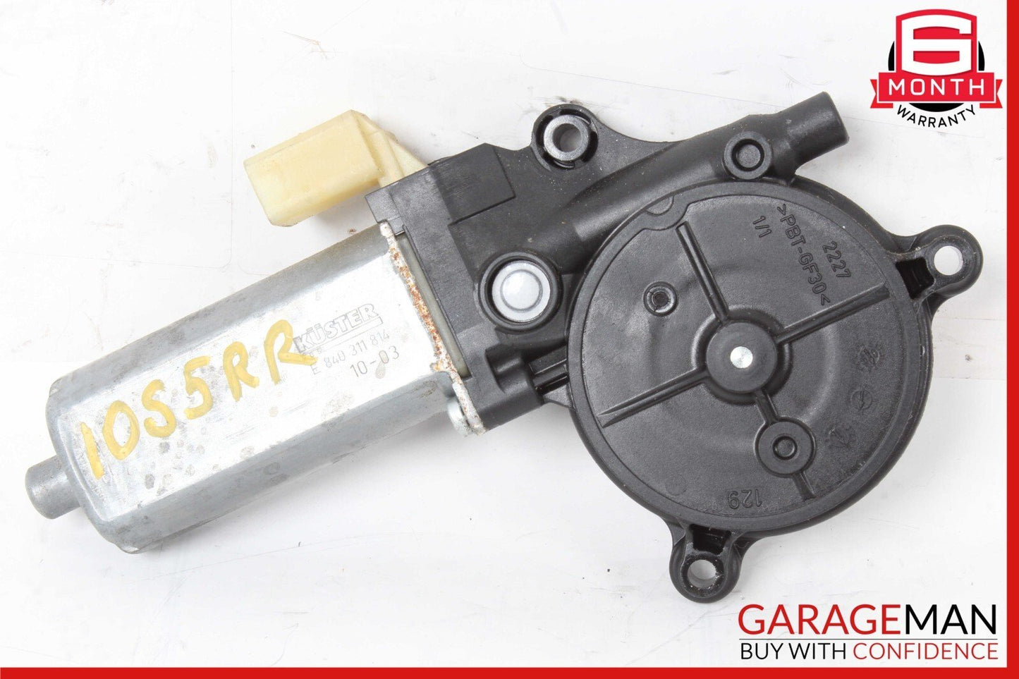 10-17 Audi S5 A5 Convertible Rear Right Quarter Window Regulator Motor OEM
