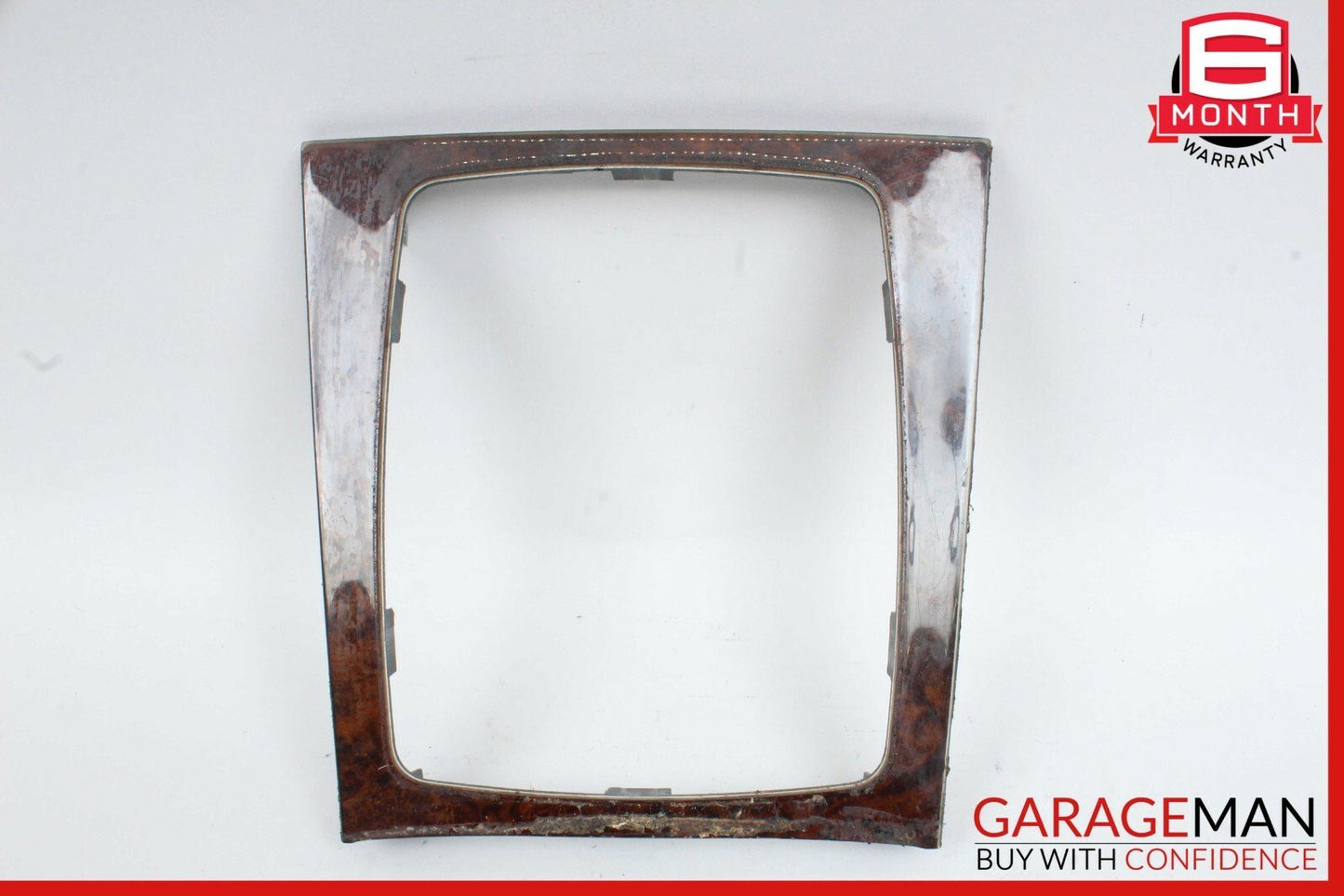 08-15 Mercedes W204 C300 C350 Center Console Shift Shifter Bezel Trim Cover Wood
