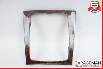 08-15 Mercedes W204 C300 C350 Center Console Shift Shifter Bezel Trim Cover Wood