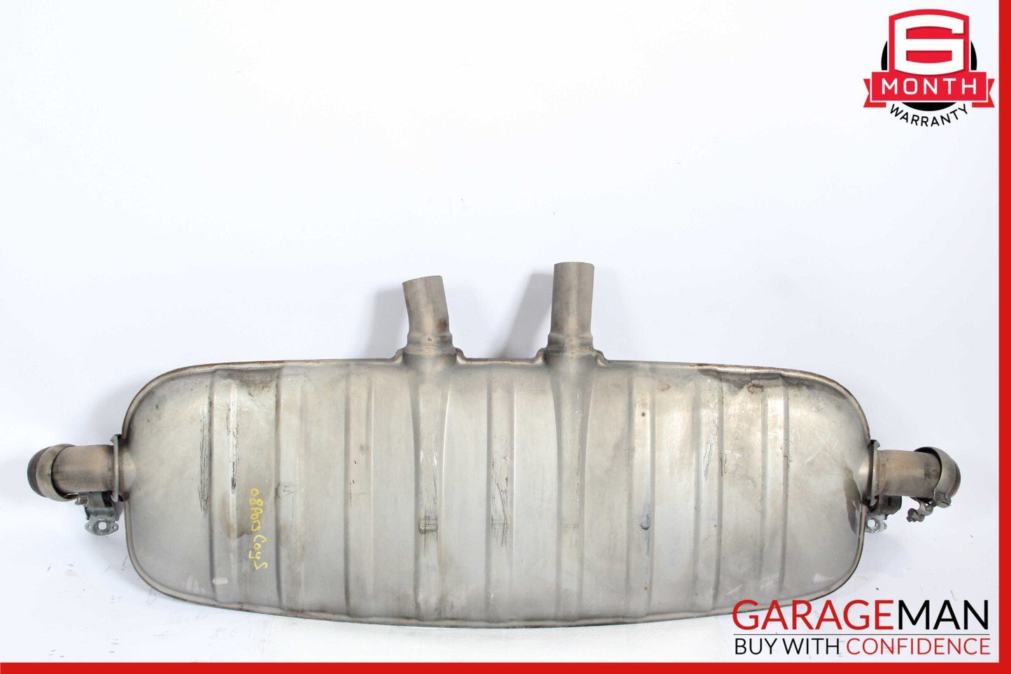 08-10 Porsche Cayenne S 957 4.8L Rear Exhaust Muffler OEM