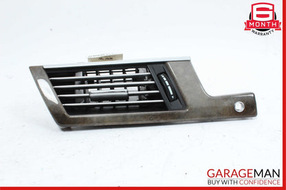 10-14 Mercedes W212 E350 4MATIC Dashboard Dash AC A/C Air Vent Left Trim Wood