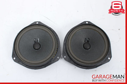 14-17 Maserati Ghibli Rear Right & Left Side Door Sound Audio Speaker Set OEM