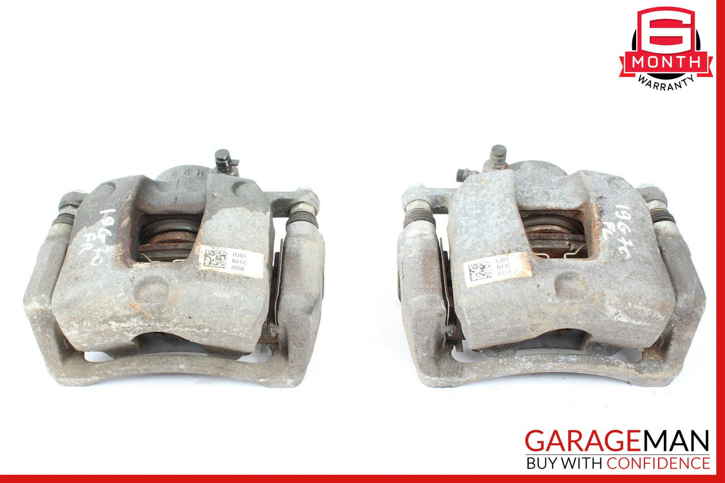 19-21 Genesis G70 Front Left & Right Brake Calipers Assembly Set of 2 Pc OEM