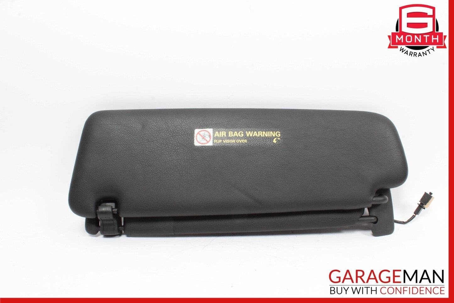 03-10 Porsche Cayenne S 957 Front Right Side Sunvisor Sun Visor Shade Black OEM