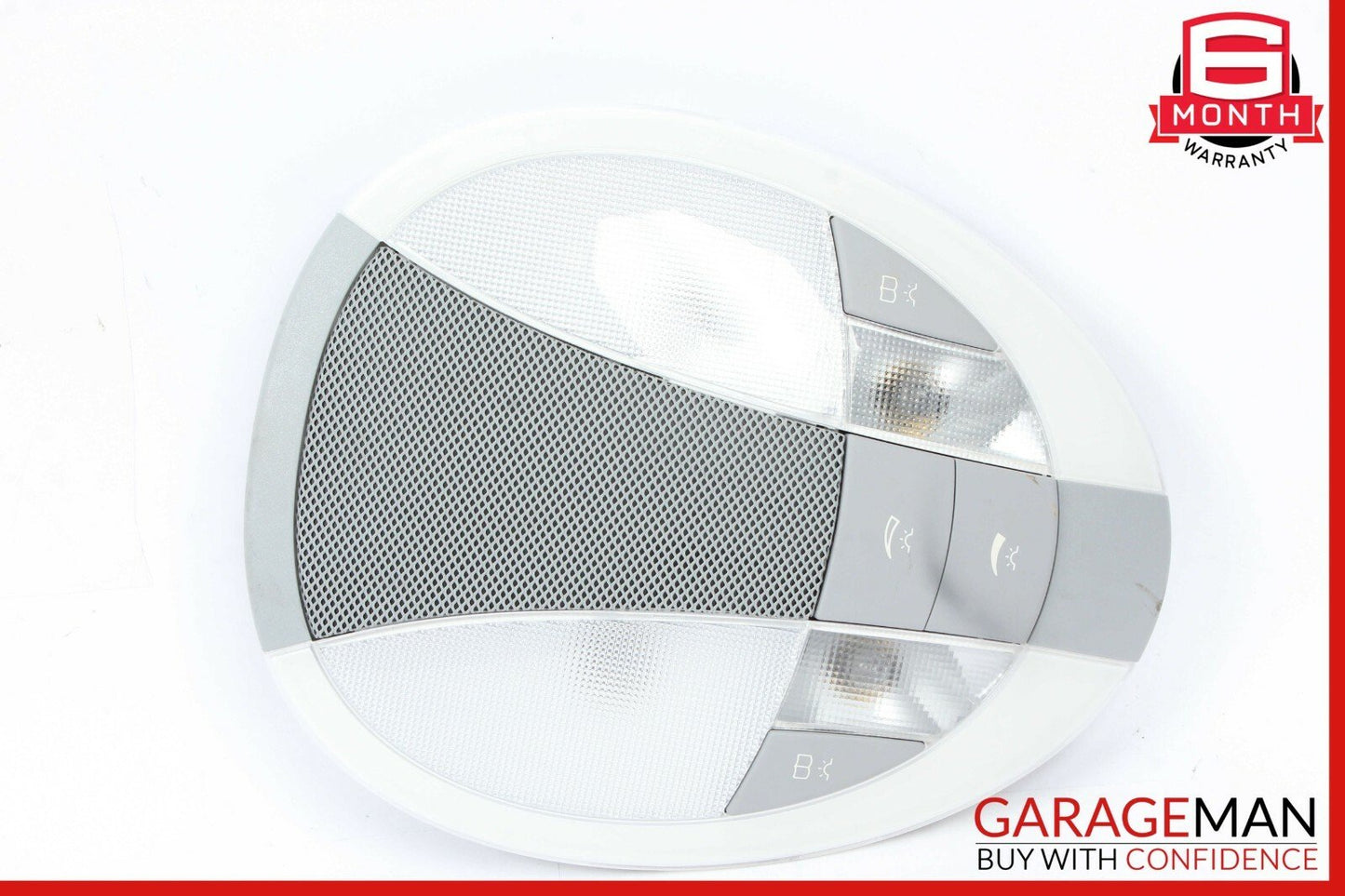 03-11 Mercedes W211 E350 CLS500 Rear Overhead Dome Light Reading Map Gray OEM