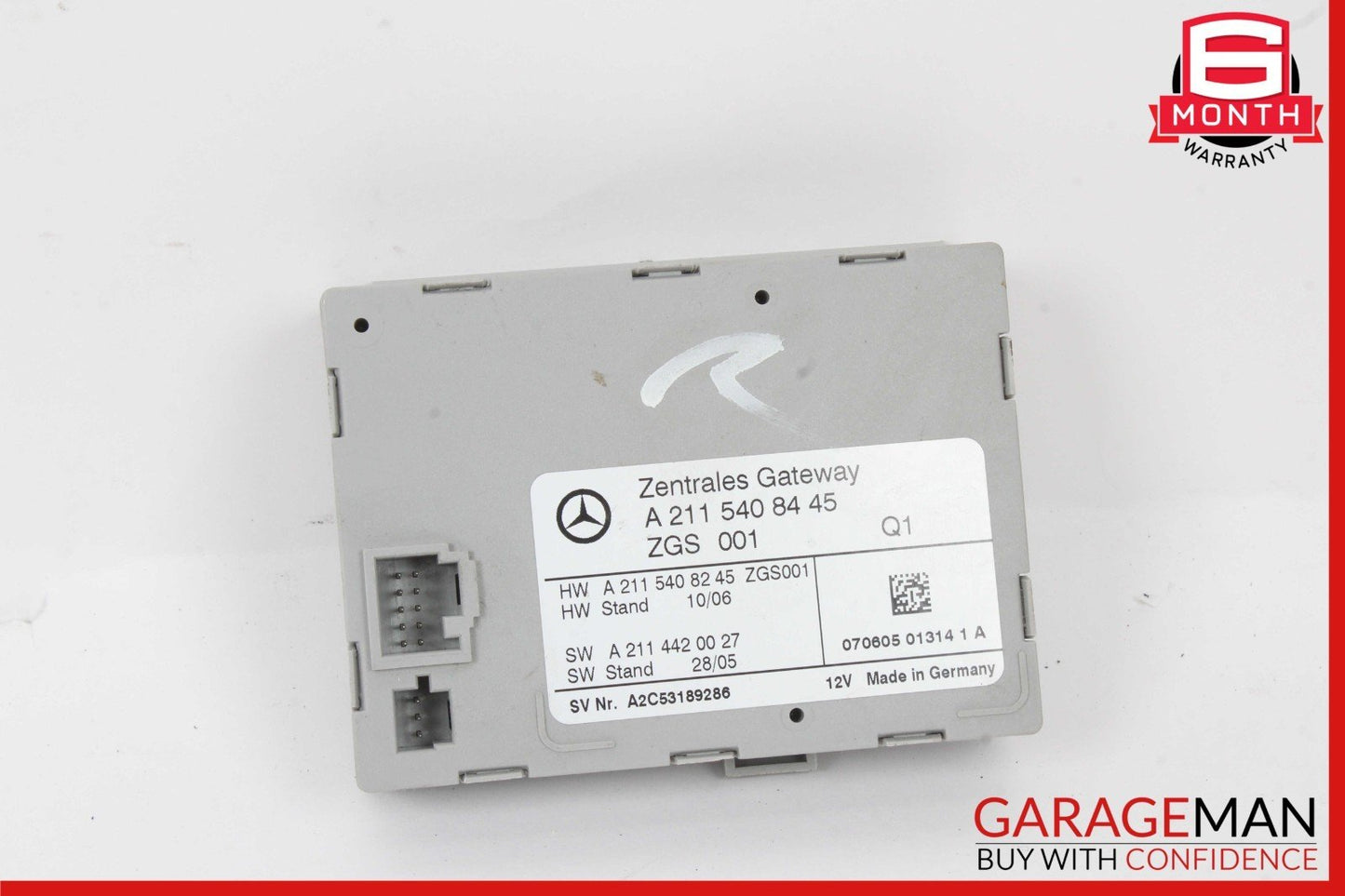 03-11 Mercedes W211 E350 E550 Central Gateway Control Module 2115408445 OEM