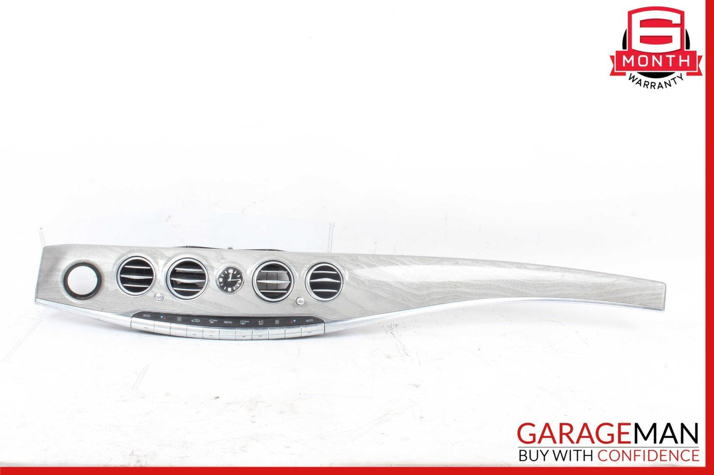 14-17 Mercedes W222 S550 S600 S63 AMG Front Dashboard Air Vent Panel Trim OEM