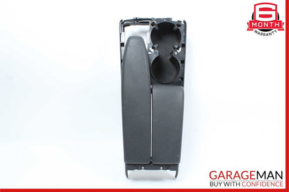 08-14 Mercedes W204 C250 Console Armrest Cup Holder Tray Compartment Black OEM