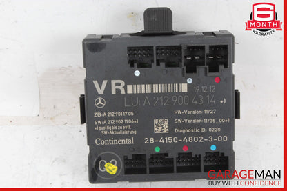 08-18 Mercedes W204 C250 CLS550 Front Right Side Door Control Module OEM