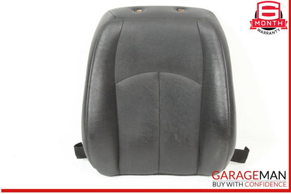 07-09 Mercedes W211 E350 Front Right or Left Top Upper Seat Cushion Black OEM