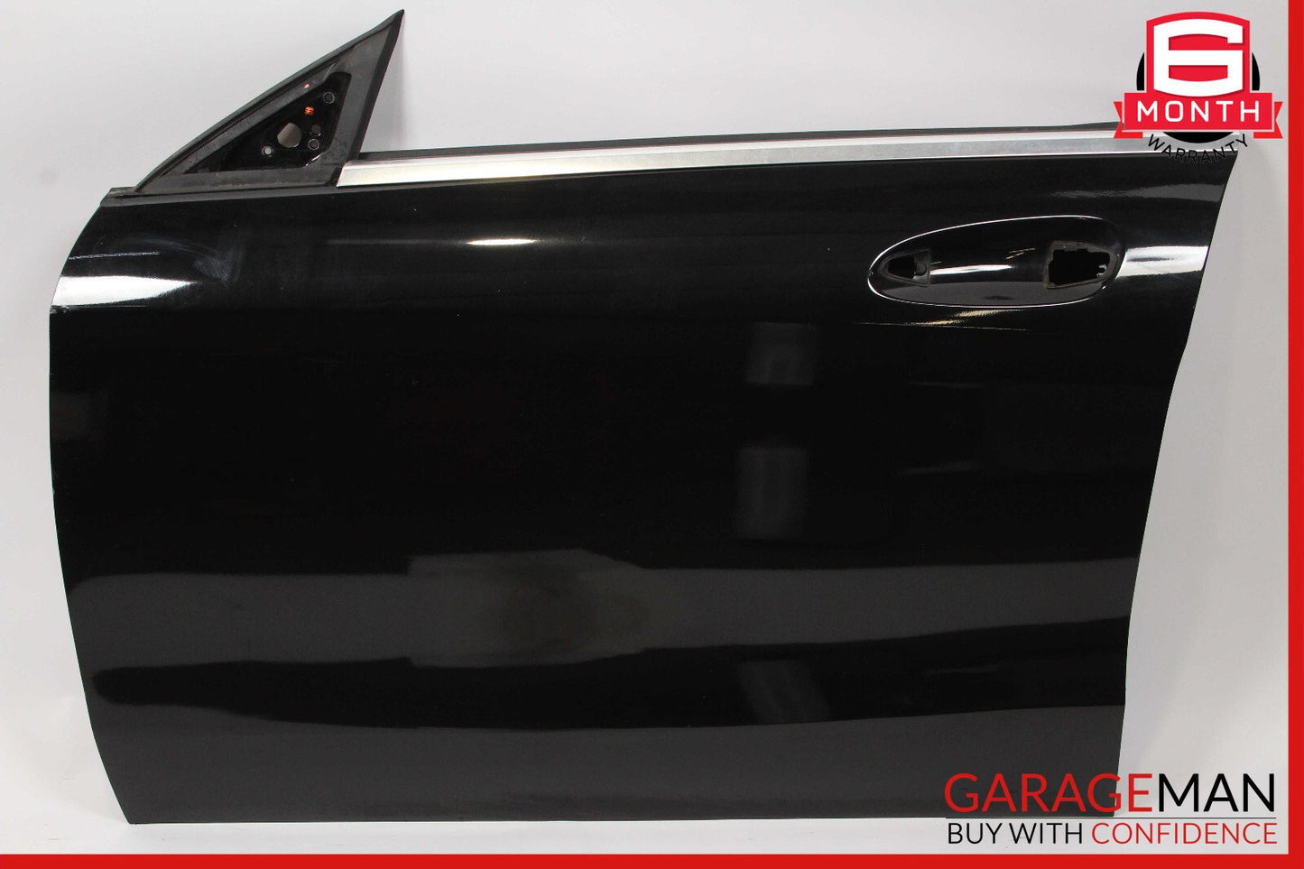 14-18 Mercedes W117 CLA250 Front Left Side Exterior Door Shell Panel Black OEM