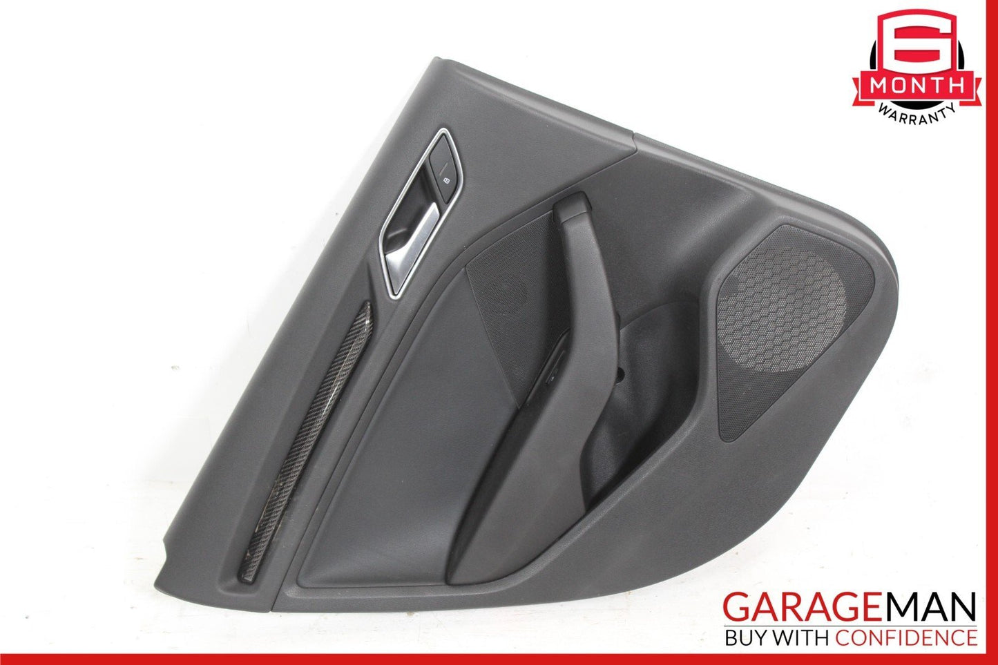 15-20 Audi A3 S3 Rear Left Driver Side Door Panel Black OEM
