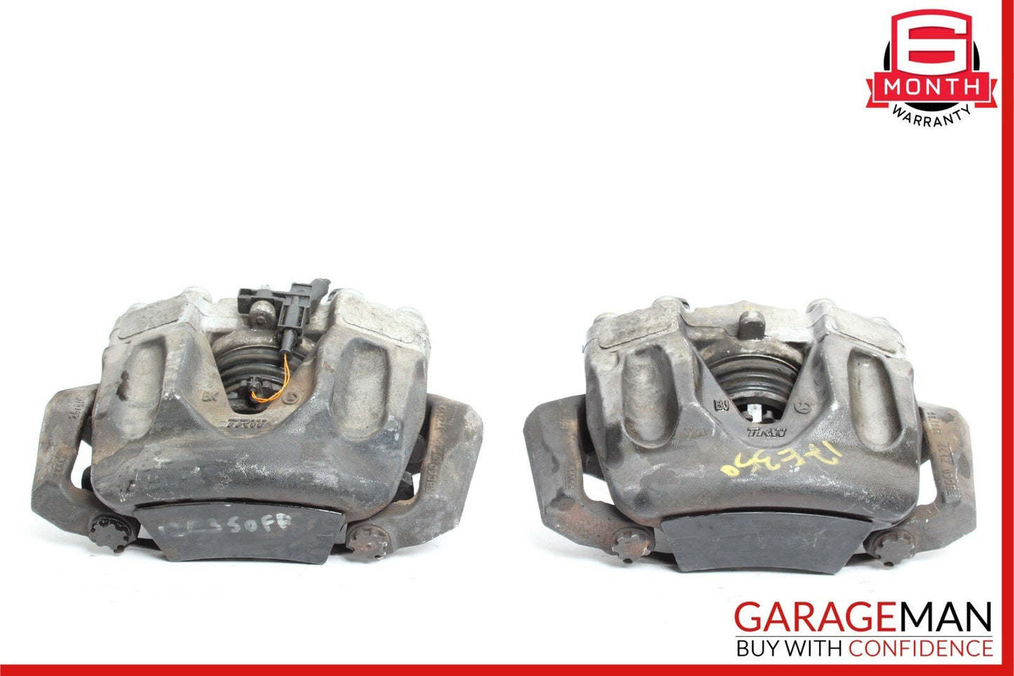 08-18 Mercedes W212 E350 CLS400 C350 Front Brake Calipers Left and Right Set OEM