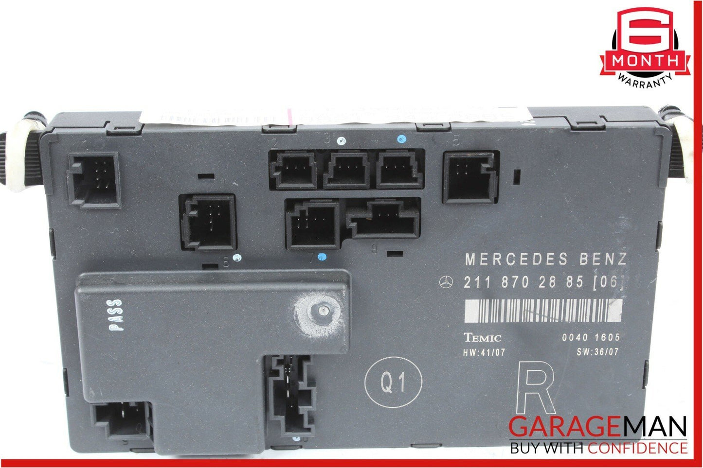 03-09 Mercedes W211 E350 E550 Front Right Passenger Door Control Module OEM