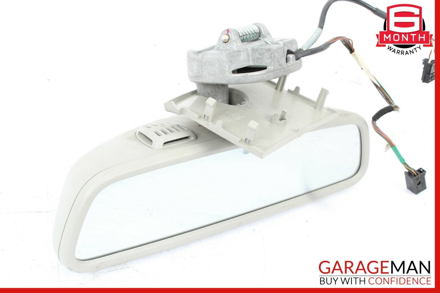 10-13 Mercedes W221 S550 Interior Top Upper Rear View Inside Dim Mirror Gray OEM