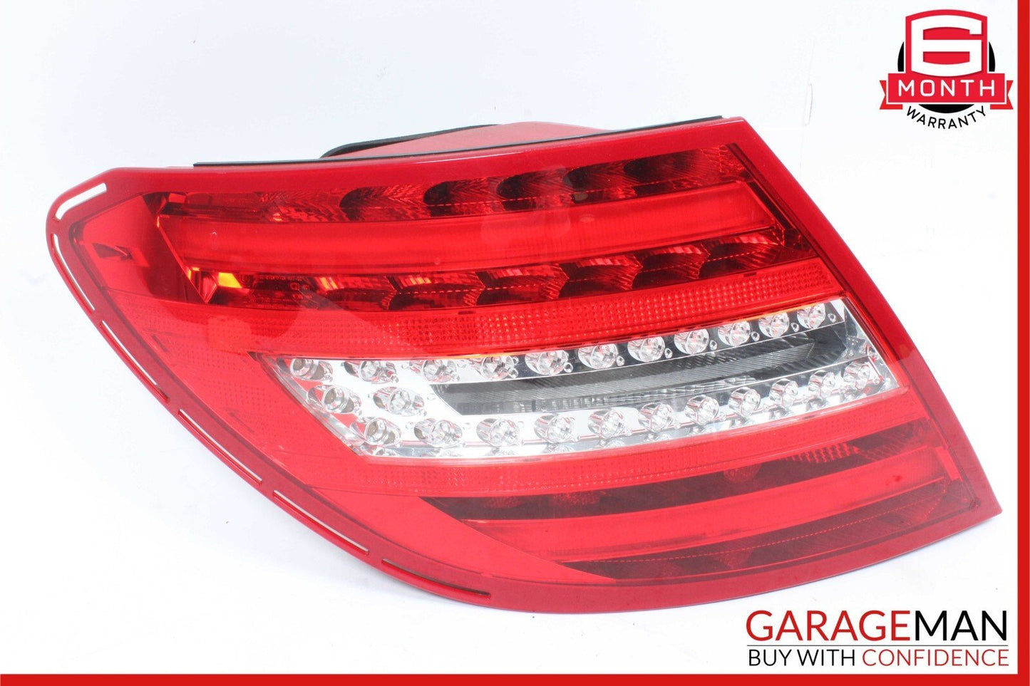 12-14 Mercedes W204 C250 Rear Left Driver Side Taillight Tail Light Lamp