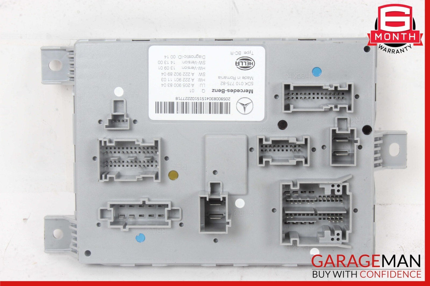 15-18 Mercedes W205 C300 C400 C350e Rear Trunk SAM Control Module Unit OEM
